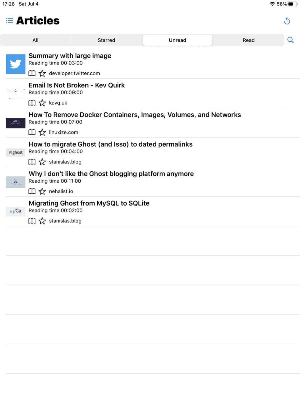 Wallabag iOS App